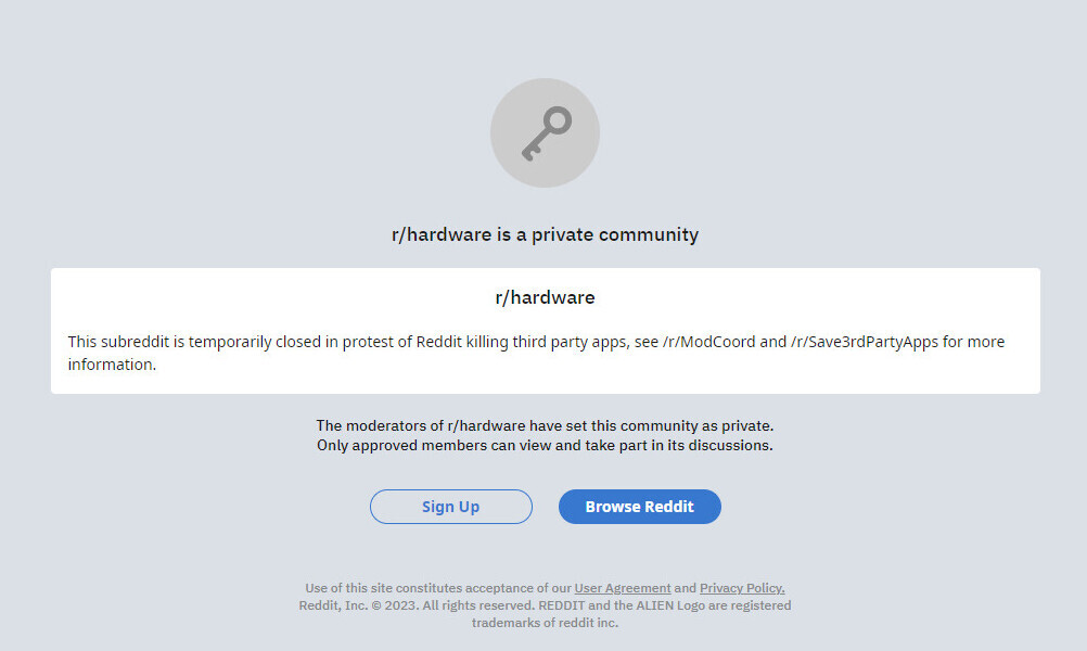A subreddit on protest